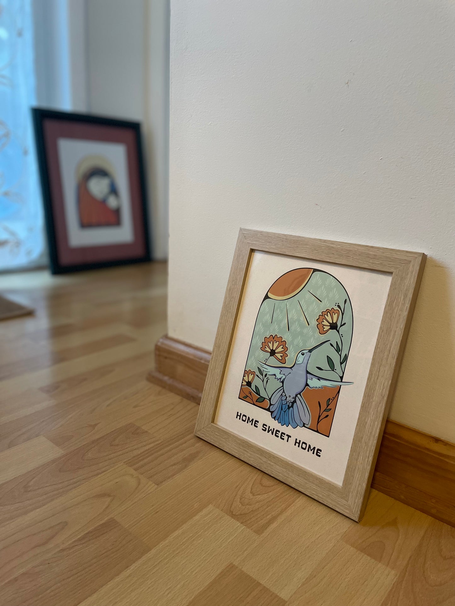'Hummingbird' Framed