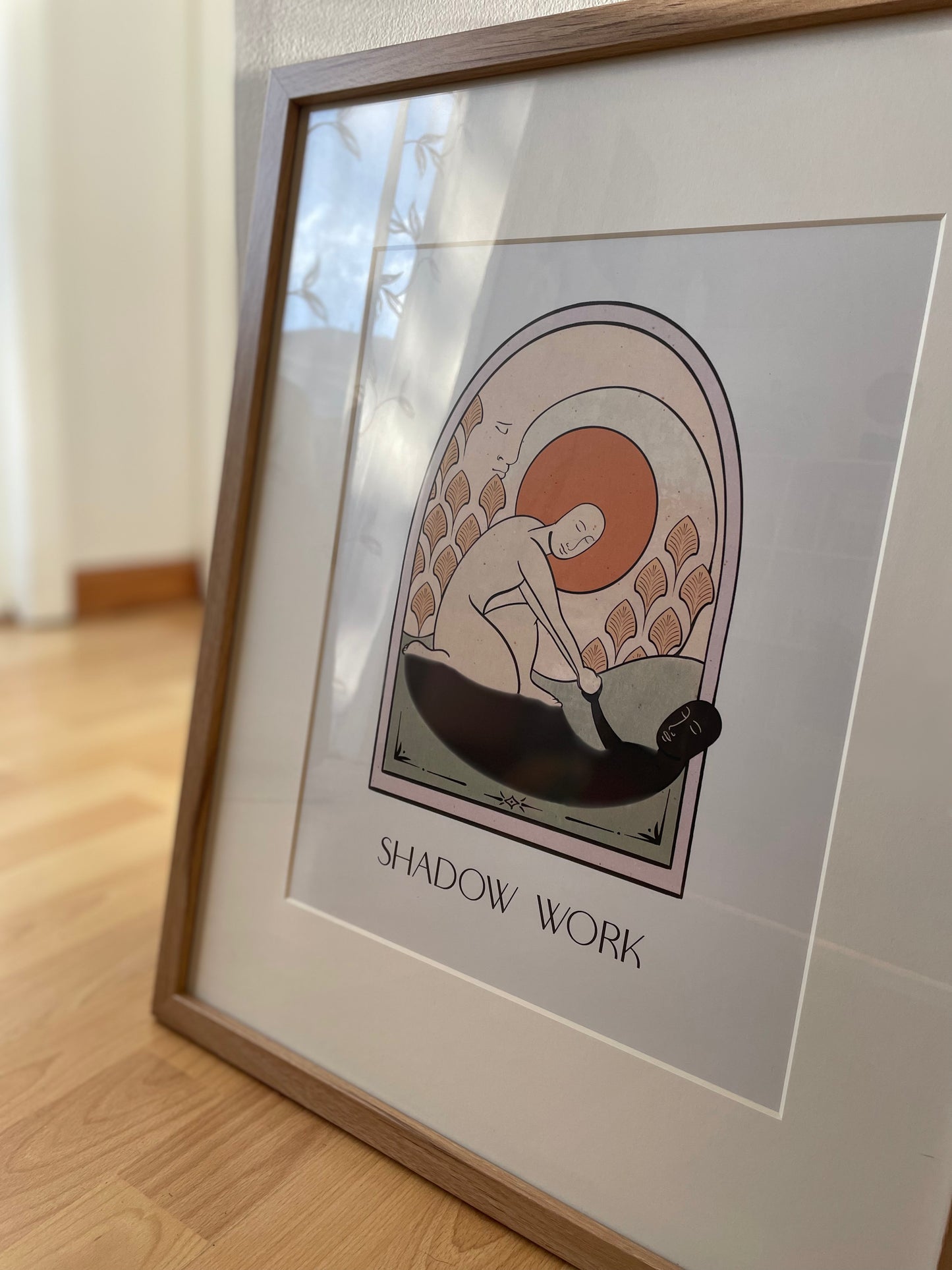 'Shadow Work' Framed