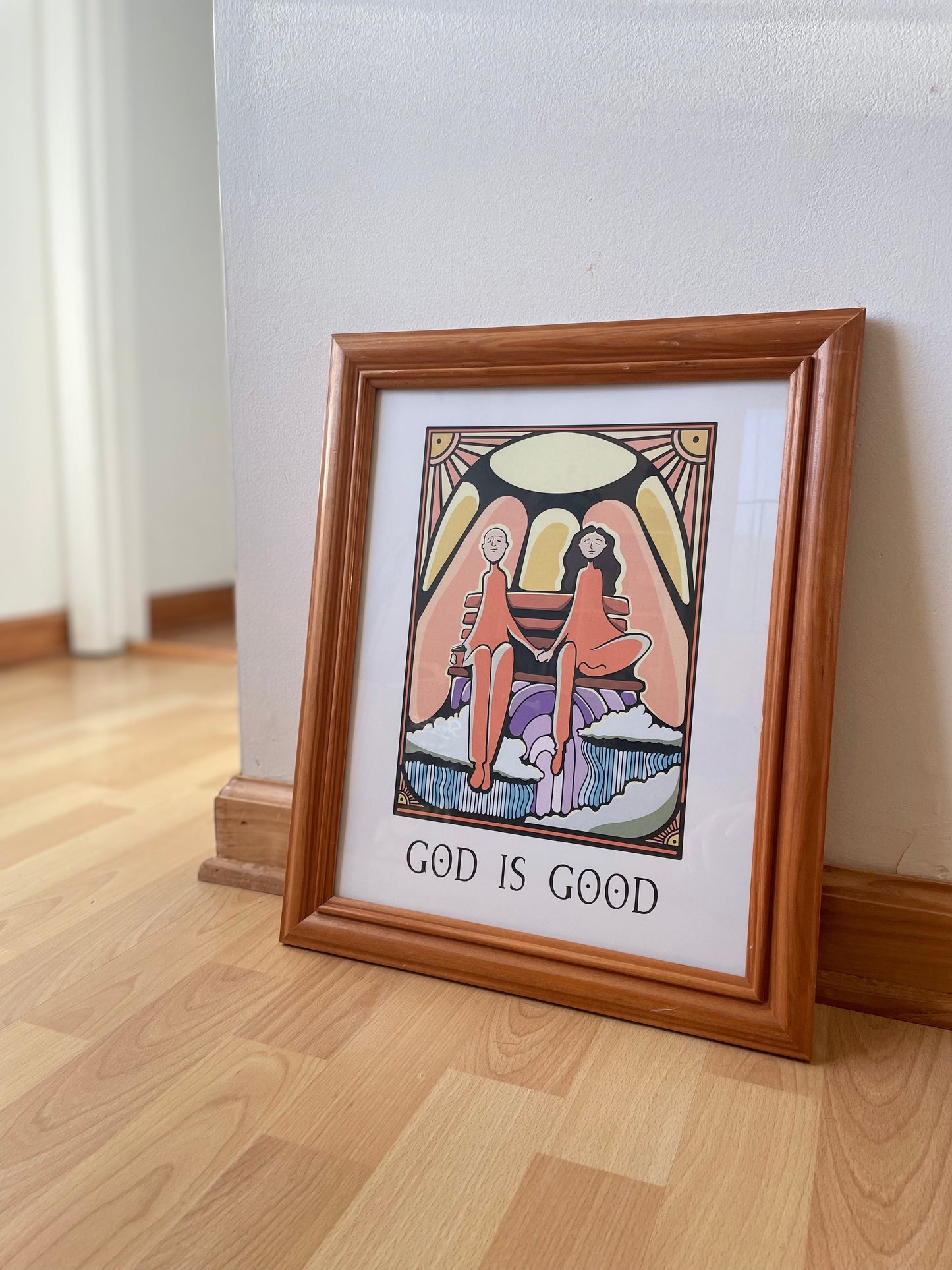 'God is Good' Framed